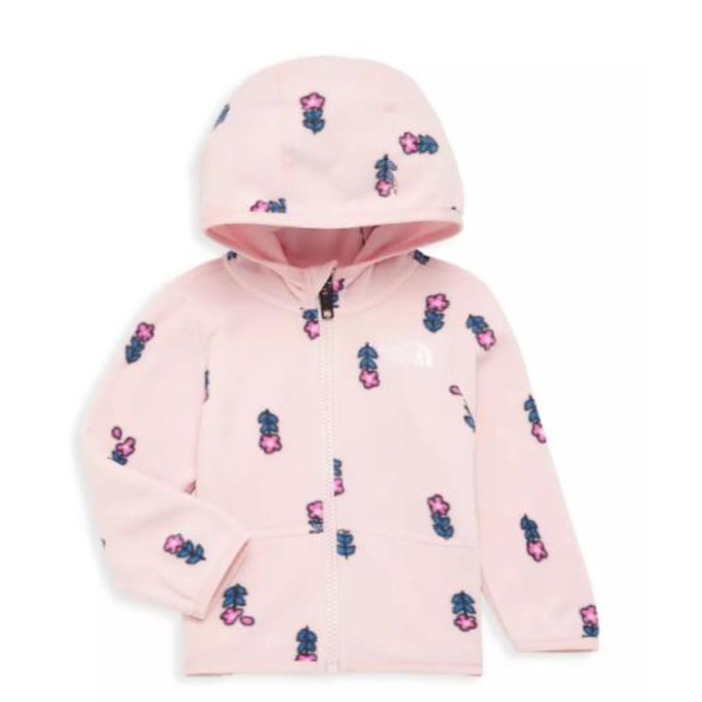 Baby Girl's Glacier Floral Zip Hoodie nwt 12m